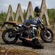 Skórzana kurtka motocyklowa W-TEC Mathal - Czarny