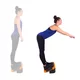 Wielofunkcyjny step do aerobiku inSPORTline Multifun ∙ z platformą balansu ∙ 3,6 kg ∙ antypoślizgowy ∙ stabilne nóżki ∙ nośność 200 kg