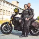 Kask motocyklowy otwarty W-TEC Café Racer - 3 sposoby surfowania w kolorze brązowym