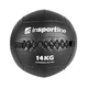 Piłka lekarska inSPORTline Walbal SE 14 kg ∙ możliwość mocowania gum / lin  ∙ podwójne szycie ∙ wytrzymała powłoka PVC ∙ BLACK EDITION