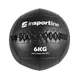 Piłka lekarska inSPORTline Walbal SE 6 kg ∙ możliwość mocowania gum / lin  ∙ podwójne szycie ∙ wytrzymała powłoka PVC ∙ BLACK EDITION