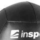 Piłka lekarska inSPORTline Walbal SE 3 kg ∙ możliwość mocowania gum / lin  ∙ podwójne szycie ∙ wytrzymała powłoka PVC ∙ BLACK EDITION