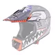 Zapasowy daszek do kasku W-TEC FS-605 - Blue Ritual - Skull Smile