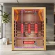 Sauna na podczerwień inSPORTline Trevirke 300 ∙ 11 promienników (4 full-spectrum + 7 karbonowych) ∙ 65 °C maks. ∙ jonizator powietrza