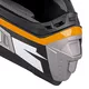 Kask motocyklowy z blendą W-TEC Dualsport - Czarno-Fluo Pomarańczowy