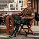 Męskie buty motocyklowe W-TEC Artway - czarny z beżową podeszwą