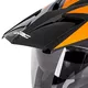 Kask motocyklowy z blendą W-TEC Dualsport - Czarno-Fluo Pomarańczowy