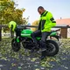 Męskie letnie spodnie motocyklowe W-TEC Alquizar - Czarno-szary