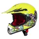 Młodzieżowy kask motocyklowy W-TEC V310 enduro - Neonowa zieleń zombie - Neonowa zieleń zombie