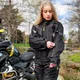 Damska kurtka motocyklowa W-TEC Progair Lady - Czarno-różowy