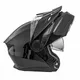 Kask motocyklowy enduro Flip-Up W-TEC Biscaia P/J - Czarny błyszczący