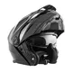Kask motocyklowy enduro Flip-Up W-TEC Biscaia P/J - Czarny błyszczący