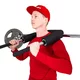 Gryf olimpijski do przysiadów inSPORTline Barsap 220 cm ∙ 50 mm ∙ 22,5 kg ∙ udźwig 317 kg