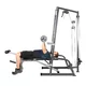Wielofunkcyjny stojak + atlas z ławką inSPORTline Power Rack PW60 ∙ konstrukcja stalowa ∙ zestaw domowy