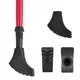 Kijki trekkingowe inSPORTline Altiplano 100 Pair ∙ 3-sekcyjne teleskopowe ∙ antywstrząsowe ∙ odblaskowe ∙ ergonomiczne rączki ∙ para 540 g