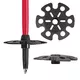 Kijki trekkingowe inSPORTline Altiplano 100 Pair ∙ 3-sekcyjne teleskopowe ∙ antywstrząsowe ∙ odblaskowe ∙ ergonomiczne rączki ∙ para 540 g