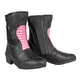Damskie skórzane buty motocyklowe W-TEC Beckie - Czarno-różowy - Czarno-różowy