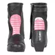 Damskie skórzane buty motocyklowe W-TEC Beckie - Czarno-różowy