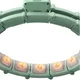Hula hop z obciążeniem inSPORTline Weight Hoop Lite 69–135 cm ∙ magnetyczne wypustki ∙ ekran LCD ∙ regulowany obwód
