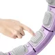 Hula-hop z obciążeniem inSPORTline Weight Hoop Pro ∙ 69-105 cm ∙ regulowany pasek ∙ magnesy