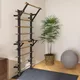 Drabinka gimnastyczna inSPORTline Wootaline 199×80 cm ∙ 9 szczebli ∙ nośność 150 kg ∙ rama stal/drewno