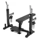 Ławka do wyciskania Bench Press inSPORTline X-NT BP20 ∙ nośność 500 kg ∙ stojak 350 kg ∙ podest asekuranta