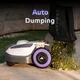 Bezprzewodowy robot koszący Anthbot N8 (1500 m²) ∙ z koszem ∙ nawigacja rtk ∙ dual vision ai ∙ automatyczne opróżnianie kosza