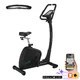 Rower treningowy pionowy inSPORTline inCondi UB60i ∙ pas piersiowy ∙ nośność 150 kg ∙ HRC ∙ 32 poziomy oporu ∙ aplikacje Zwift / Kinomap - Czarny - Czarny