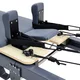 Reformer do pilatesu inSPORTline Comfolder EVO ∙ składany ∙ nośność 150 kg ∙ rama aluminiowa ∙ box w zestawie - Antracyt