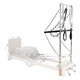 Wieża do reformera pilates inSPORTline Comfolder EVO ∙ nośność 100 kg ∙ 45 oczek mocujących ∙ uchwyt V regulowany