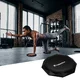 Podkładka fitness pod kolana inSPORTline Octazone 18x18x2 cm ∙ anatomiczna ∙ gęsta pianka PU ∙ amortyzacja wstrząsów ∙ ochrona stawów - Czarny
