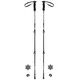 Kijki trekkingowe carbonowe FERRINO Kailash SS23 ∙ ultralekkie 410 g/parę ∙ 3 sekcje ∙ system lock&go ∙ anatomiczny grip