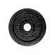 Zestaw gryf + talerze inSPORTline Castblack ∙ łamany 120 cm ∙ 30 mm ∙ 45 kg ∙ powlekane żeliwo