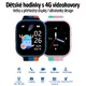 Smartwatch dziecięcy inSPORTline Cubbio ∙ wymienne ramki ∙ śledzenie GPS ∙ przycisk SOS ∙ połączenia głosowe ∙ IP 67 ∙ karta SIM - Biały