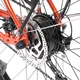 Miejski rower elektryczny z oświetleniem Levit Musca Urban HD 630 28" - Orange Pearl