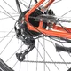 Miejski rower elektryczny z oświetleniem Levit Musca Urban HD 630 28" - Orange Pearl