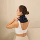 Pas masujący lędźwiowy inSPORTline Soncharge ∙ ciepło 40-50°C ∙ 3 tryby wibracji ∙ 3 poziomy grzania ∙ unisex ∙ oddychający materiał ∙ LCD