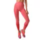 Damskie leginsy Boco Wear Raspberry Melange Push Up - Różowy - Różowy