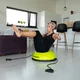 Trener równowagi do ćwiczeń ∙ platforma balansująca inSPORTline Dome UNI ∙ z linkami oporowymi ∙ stabilny ∙ antypoślizgowy