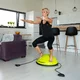 Trener równowagi do ćwiczeń ∙ platforma balansująca inSPORTline Dome UNI ∙ z linkami oporowymi ∙ stabilny ∙ antypoślizgowy