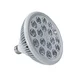 Żarówka do lampy na podczerwień inSPORTline 24W  ∙ terapia światłem ∙ rozluźnienie mięśni ∙ E27 LED ∙ 650/850 nm - Czarny