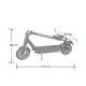 Hulajnoga elektryczna W-TEC Lambreto Max II - OUTLET 700W 10"