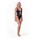 Damski jednoczęściowy strój kąpielowy Nebbia High Energy Monokini 560 - Żółty - Czarny