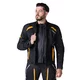 Męska letnia kurtka motocyklowa W-TEC Tosheck - Czarno-żółty