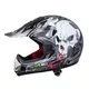 Młodzieżowy kask motocyklowy W-TEC V310 enduro - Neonowa zieleń zombie
