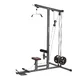 Atlas do ćwiczeń z górnym i dolnym wyciągiem inSPORTline LP05 - OUTLET