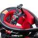 Młodzieżowy kask motocyklowy W-TEC V310 enduro - Neonowa zieleń zombie