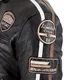 Męska skórzana kurtka motocyklowa W-TEC Sheawen Black - Czarny