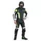 Męska skórzana kurtka motocyklowa W-TEC Velocity - Czarny-fluo