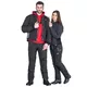 Męska kurtka motocyklowa soft-shell W-TEC Langon - Czarno-czerwony